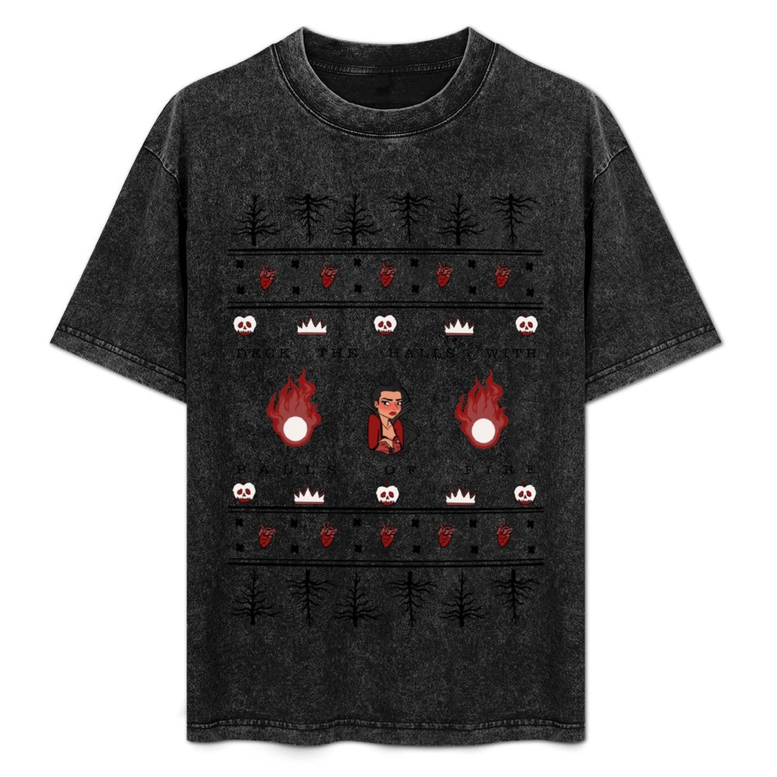 Outdoor Sports Hall - OUAT | Deck The Halls T-Shirt