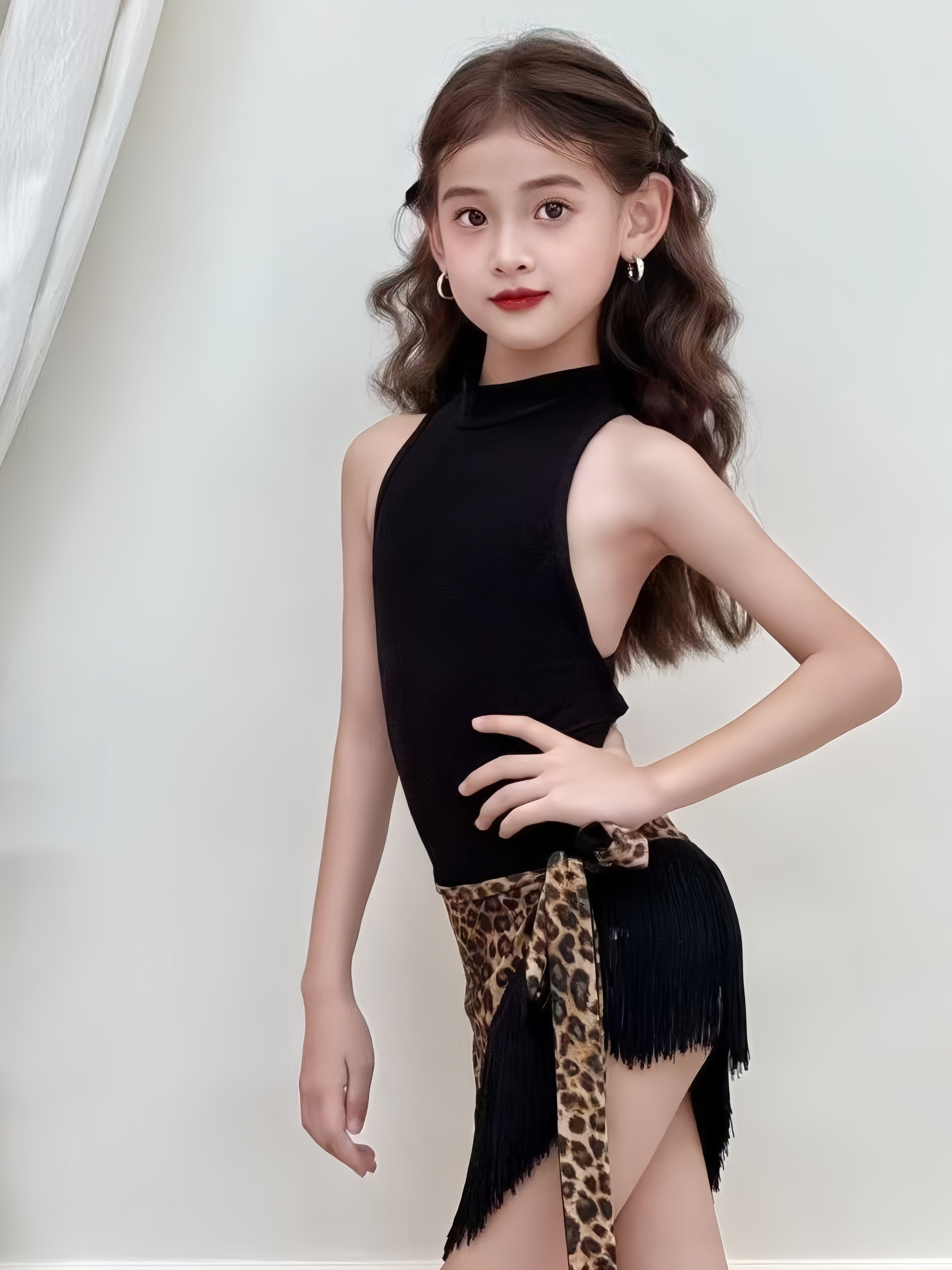 Outdoor Sports Hall - 2025 New Latin Dance Performance Dress