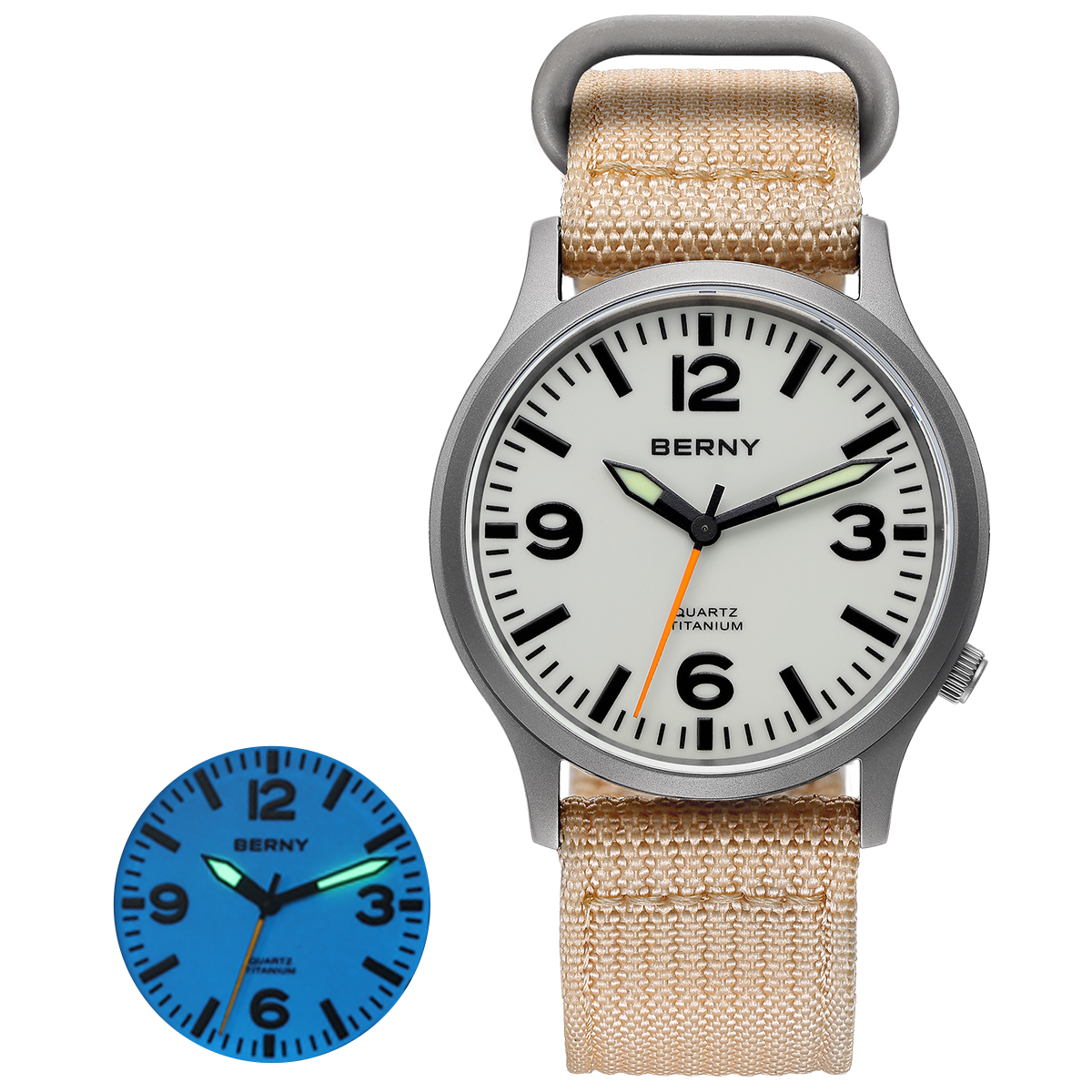 BERNY Titanium Watches for Men - Outdoor Sport Field avis et prix