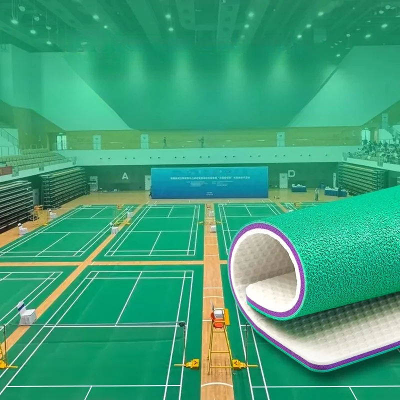 Badminton floor plastic indoor - Outdoor Sports Hall avis et prix