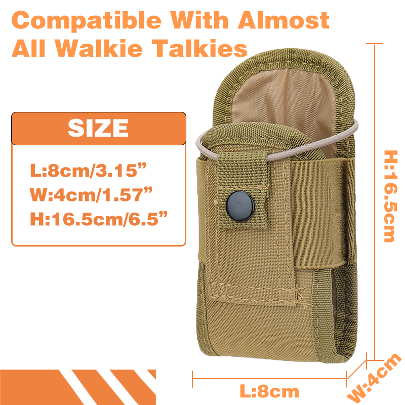 Tactical Walkie Talkie Pouch T - Outdoor Sport Bag avis et prix