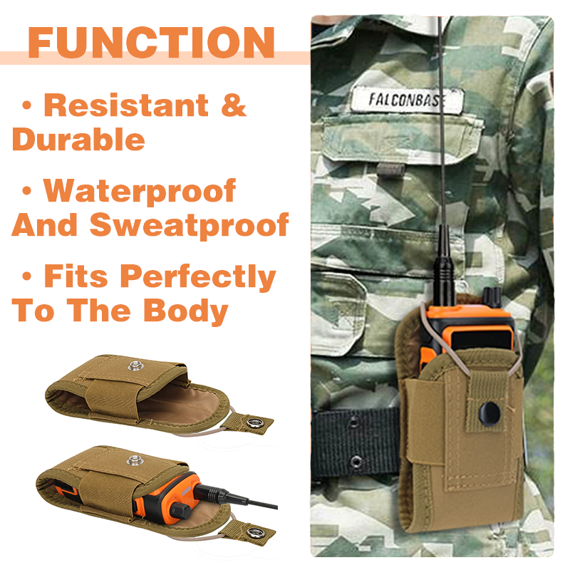 Tactical Walkie Talkie Pouch T - Outdoor Sport Bag avis et prix
