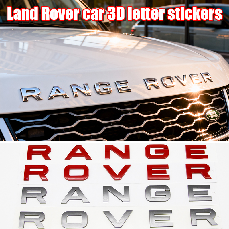 3D ABS RANGE ROVER Letters Car - Outdoor Sport Logo avis et prix