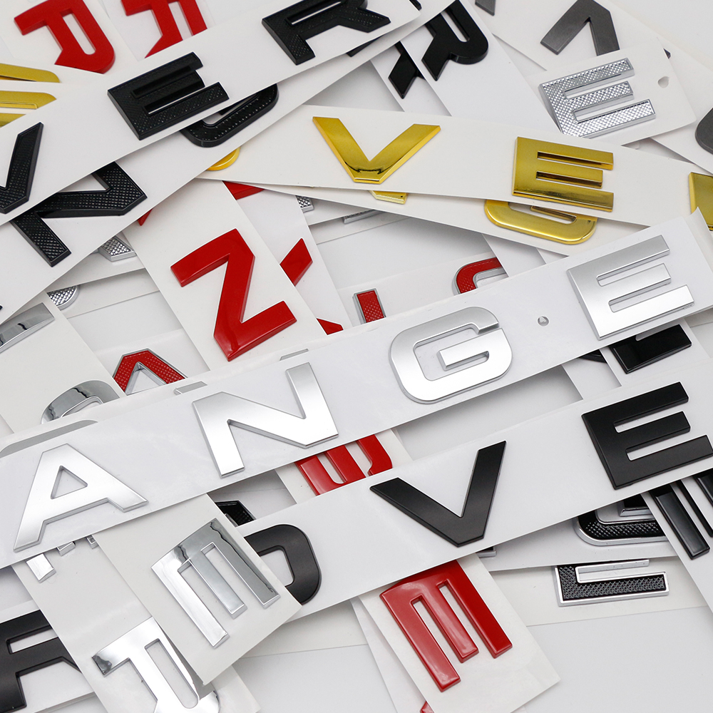 3D ABS RANGE ROVER Letters Car - Outdoor Sport Logo avis et prix