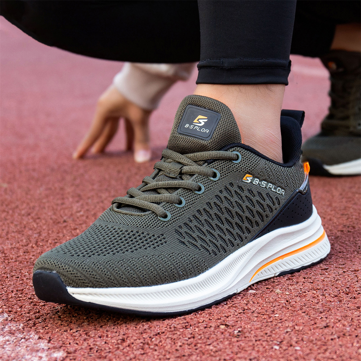 Baasploa Men's Running Shoes N - Outdoor Sport Flooring avis et prix