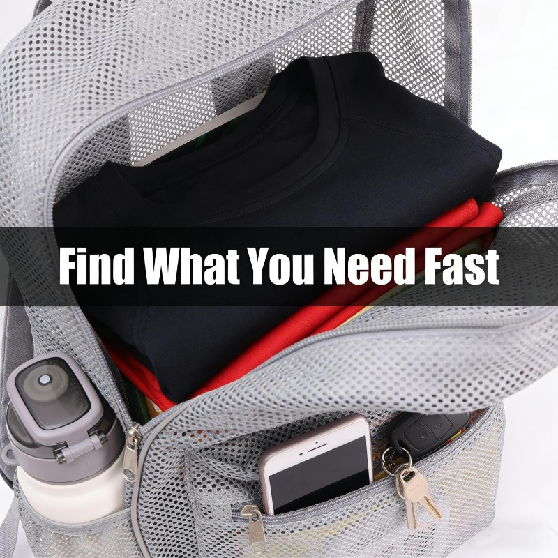 Breathable Mesh Backpack Light - Outdoor Sport Bag avis et prix
