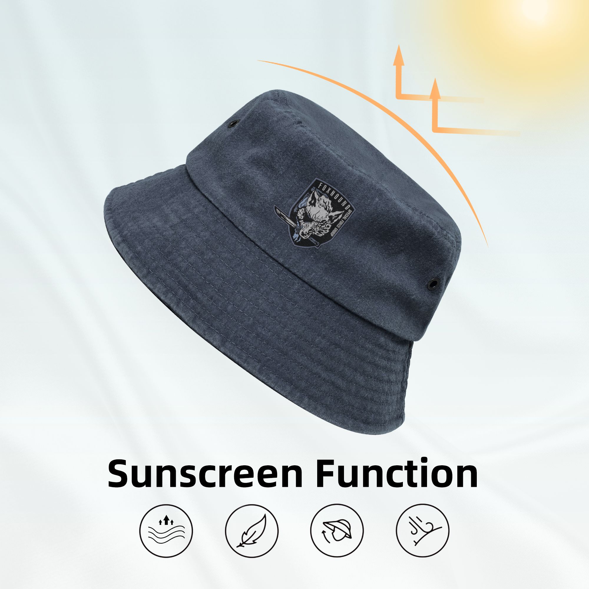 Women Bucket Hat Metal Gear So - Outdoor Sport Ideas avis et prix