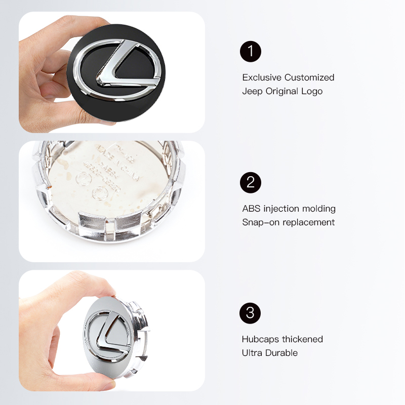4Pcs 62MM Car Emblem Wheel Cen - Outdoor Sport Logo avis et prix