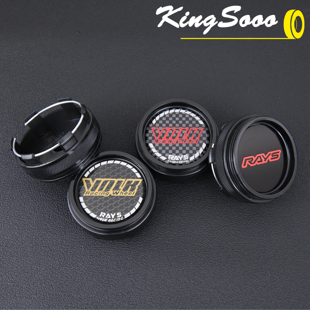 4PCS JDM Sport Rim Cap Clip 62 - Outdoor Sport Logo avis et prix