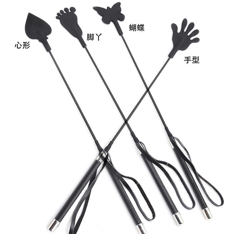 55CM Black Silicone Butterfly  - Riding Crop Dressage avis et prix