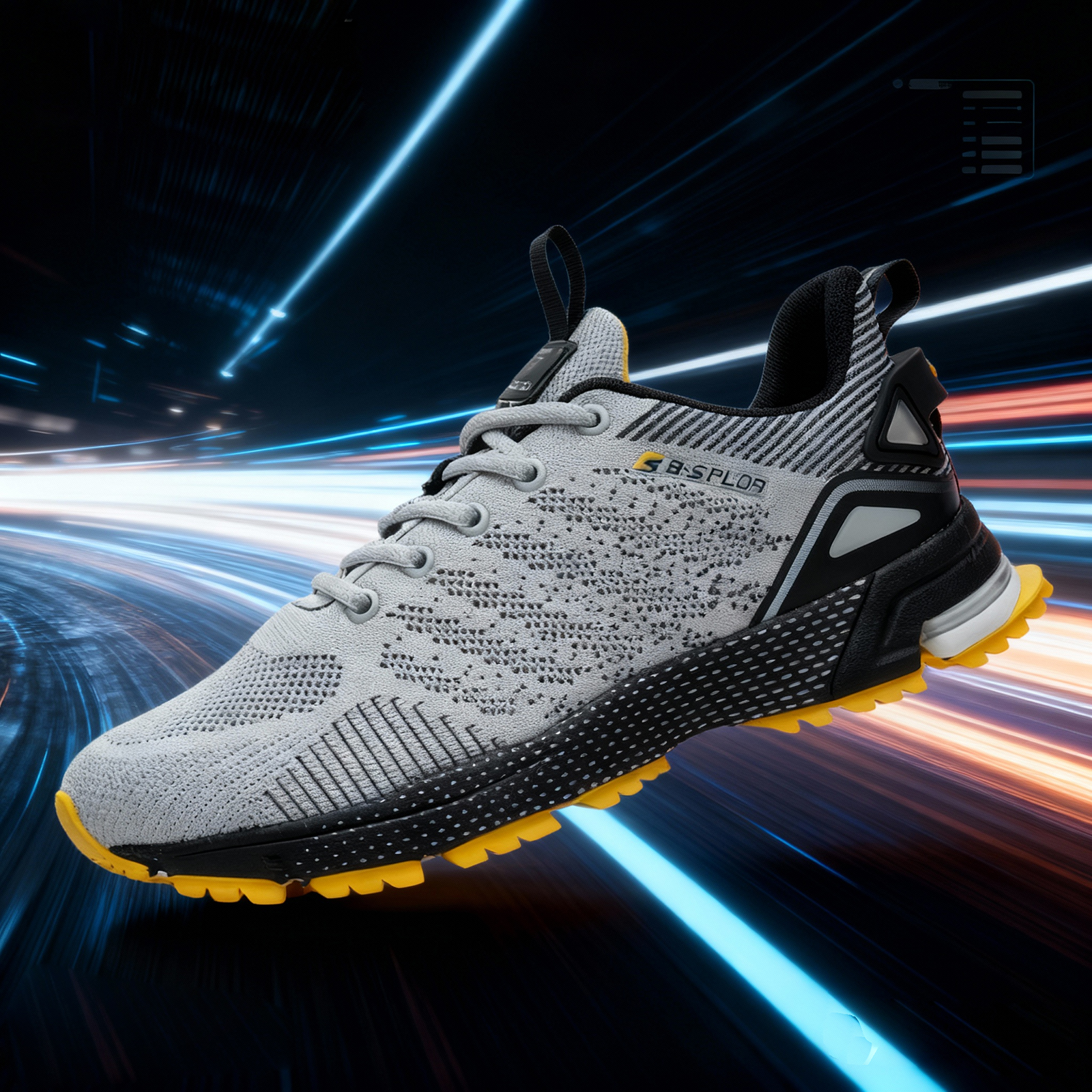 Baasploa Men Running Shoes Fas - Outdoor Sport Flooring avis et prix