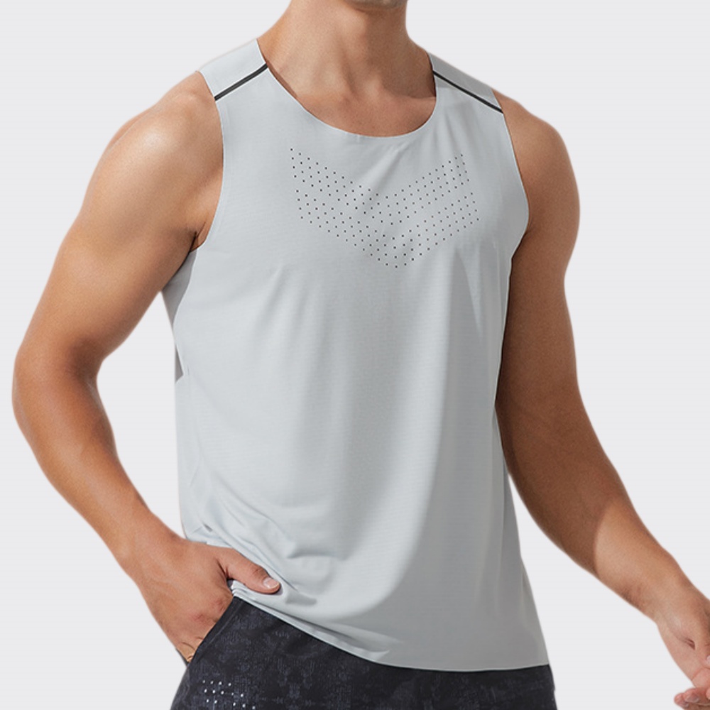 Men Gym Vest Quick Dry Running - Outdoor Sport Logo avis et prix