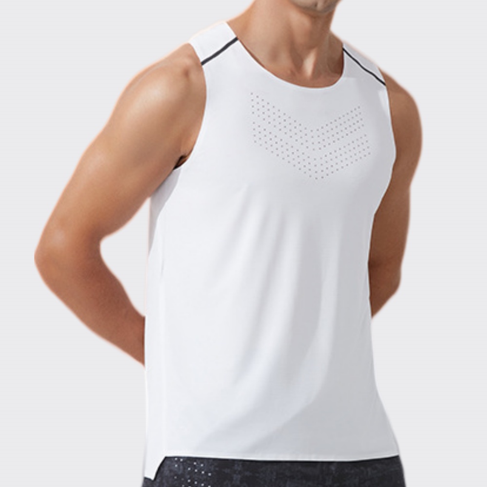 Men Gym Vest Quick Dry Running - Outdoor Sport Logo avis et prix