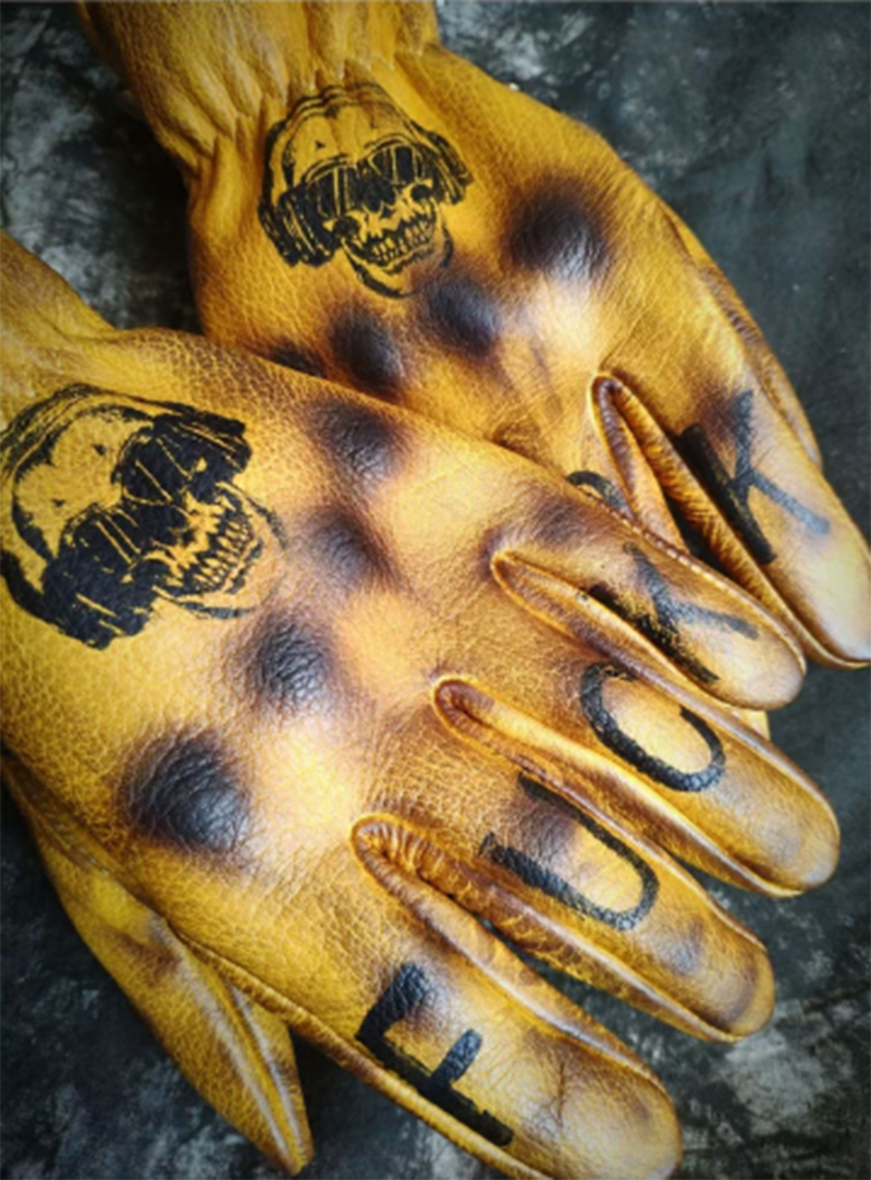 Handmade Genuine Leather Motor - Horse Riding Glove avis et prix