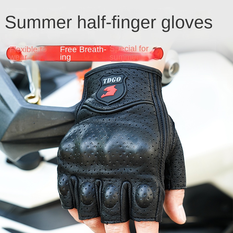 Summer Motorcycle Fingerless G - Horse Riding Glove avis et prix