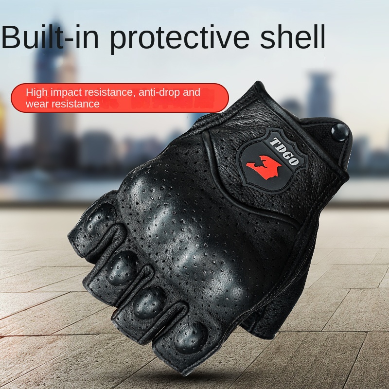 Summer Motorcycle Fingerless G - Horse Riding Glove avis et prix