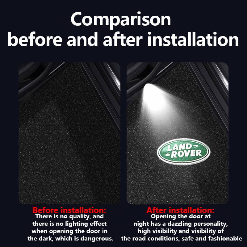 2Pcs Land rover Car Door Welco - Outdoor Sport Logo avis et prix