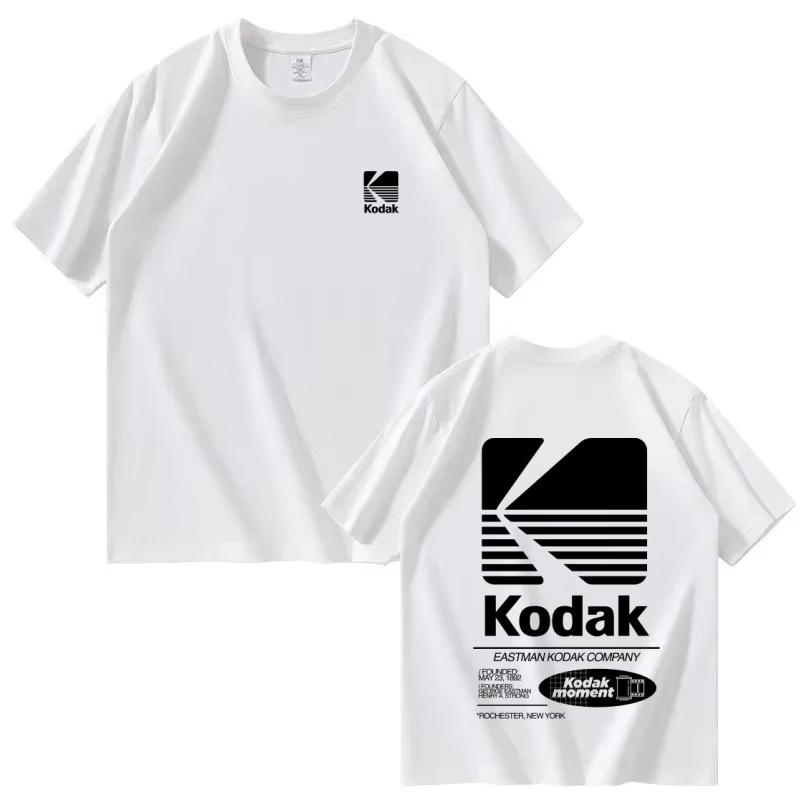 Kodak Brand Pure Cotton T-shir - Outdoor Sport Logo avis et prix