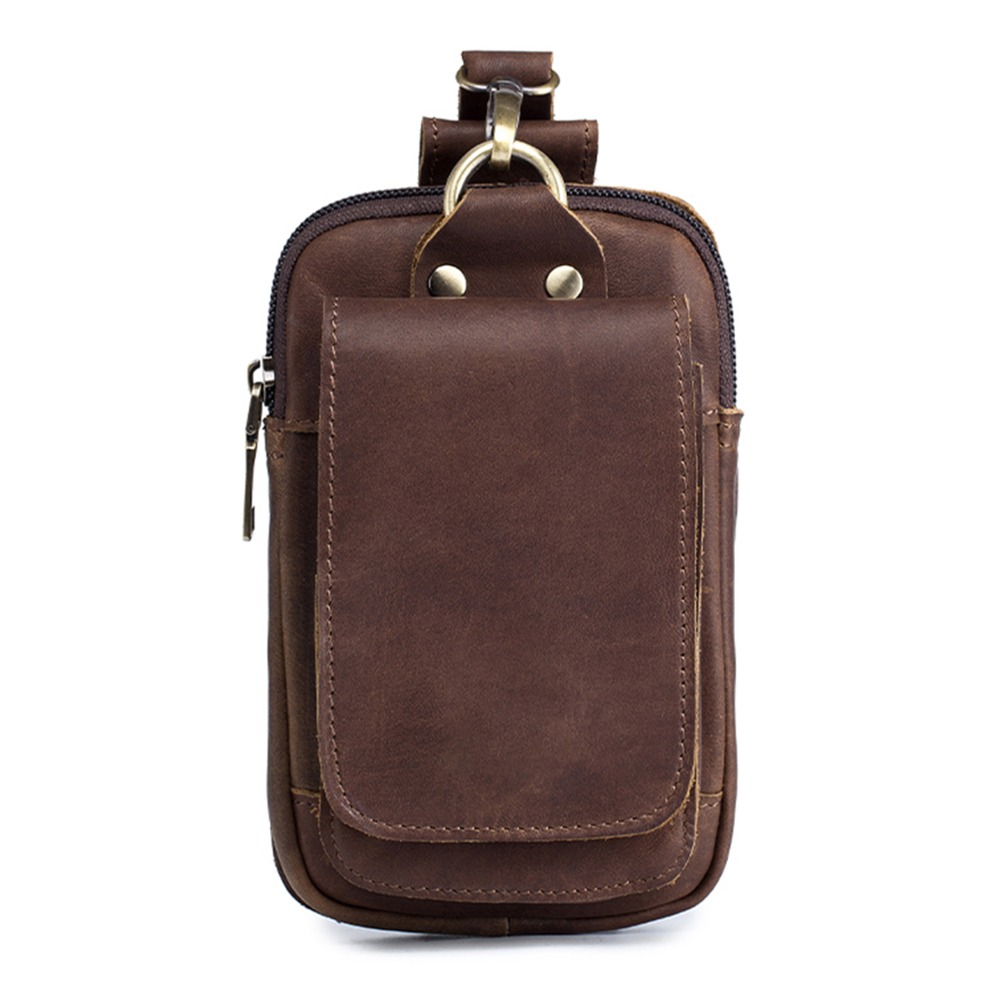 Vintage Cow Leather Belt Bag P - Outdoor Sport Bag avis et prix