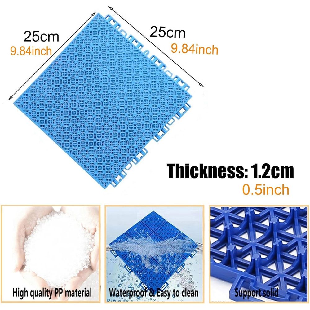 25 Inch Interlocking Outdoor F - Outdoor Sport Flooring avis et prix