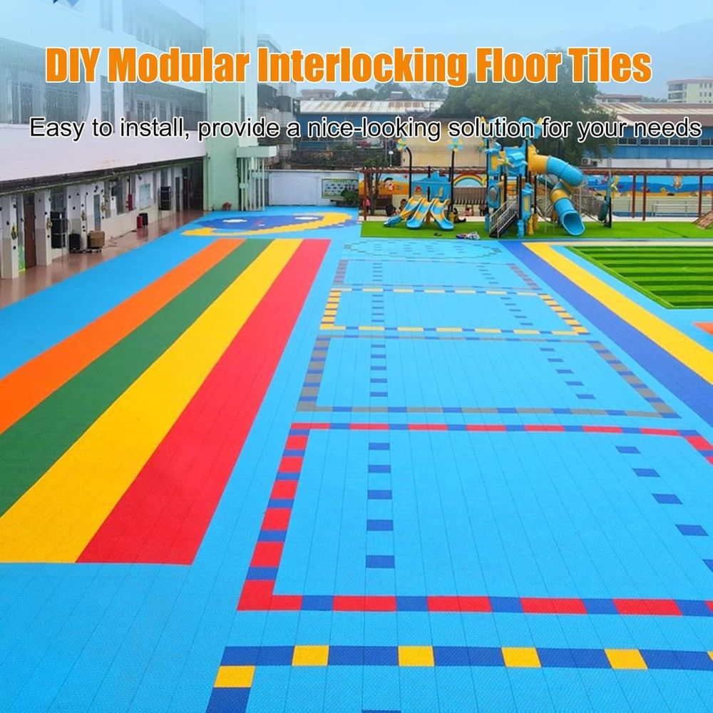 25 Inch Interlocking Outdoor F - Outdoor Sport Flooring avis et prix