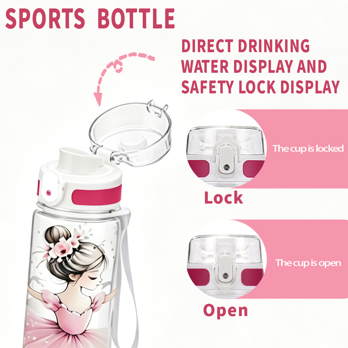 Ballerina Print 1000ml Sports  - Outdoor Sport Field avis et prix