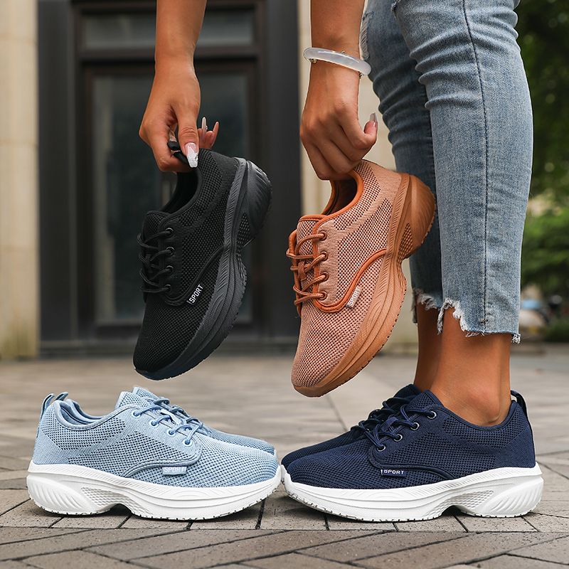Platform Women Running Shoes B - Outdoor Sport Flooring avis et prix