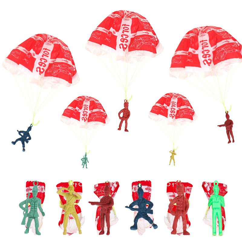 10pcs Plastic Ejecting Parachu - Outdoor Sport For Kids avis et prix