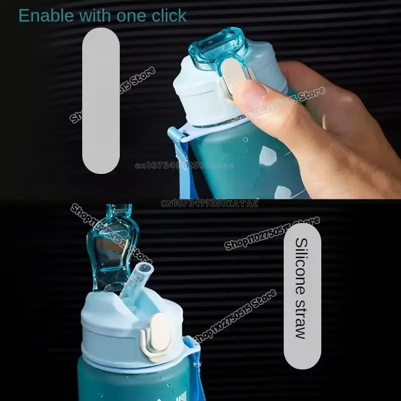 750ml Gradient Color Water Bot - Outdoor Sport For Kids avis et prix