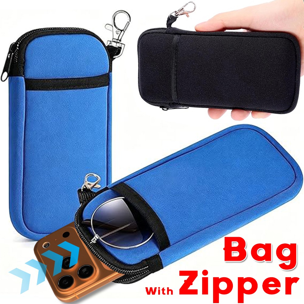 Nylon Fabric Phone /Glasses Zi - Outdoor Sport Bag avis et prix