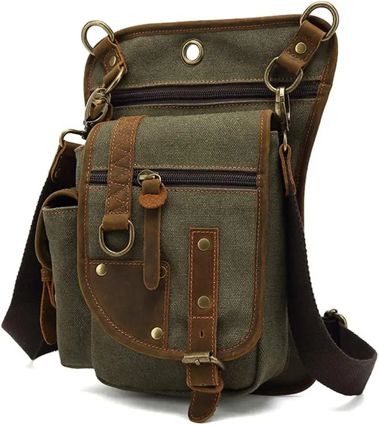 Canvas Drop Leg Bag sport Thig - Outdoor Sport Bag avis et prix