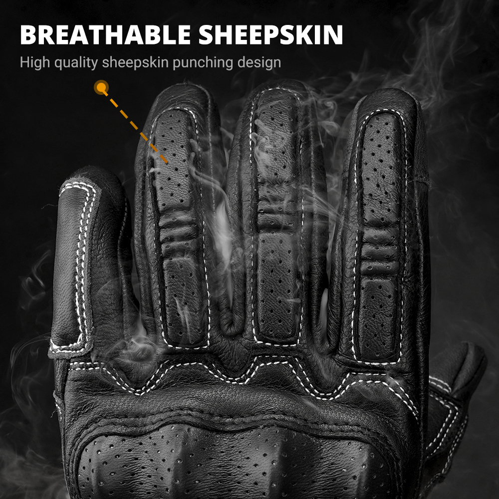New Motorcycle Retro Leather G - Horse Riding Glove avis et prix