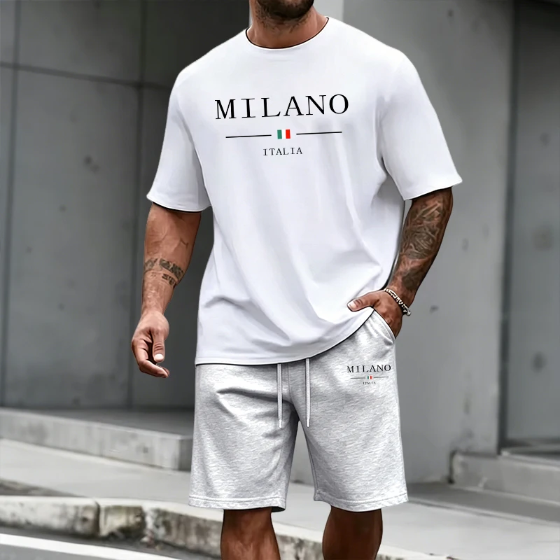 Men's Tracksuit Short Sleeve T - Outdoor Sport Leisure avis et prix