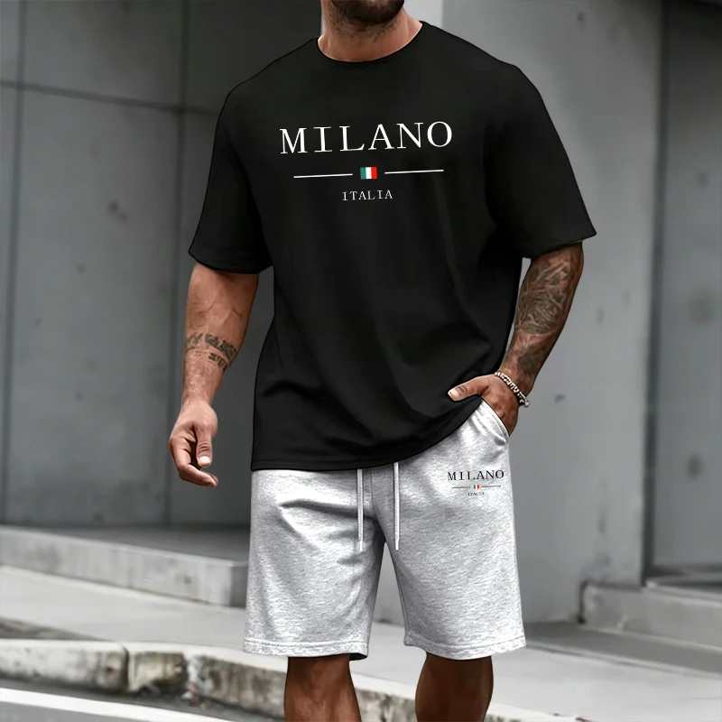 Men's Tracksuit Short Sleeve T - Outdoor Sport Leisure avis et prix