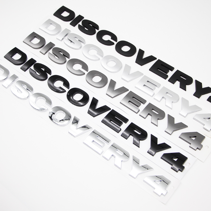 3D ABS Discovery 4 Letters Car - Outdoor Sport Logo avis et prix