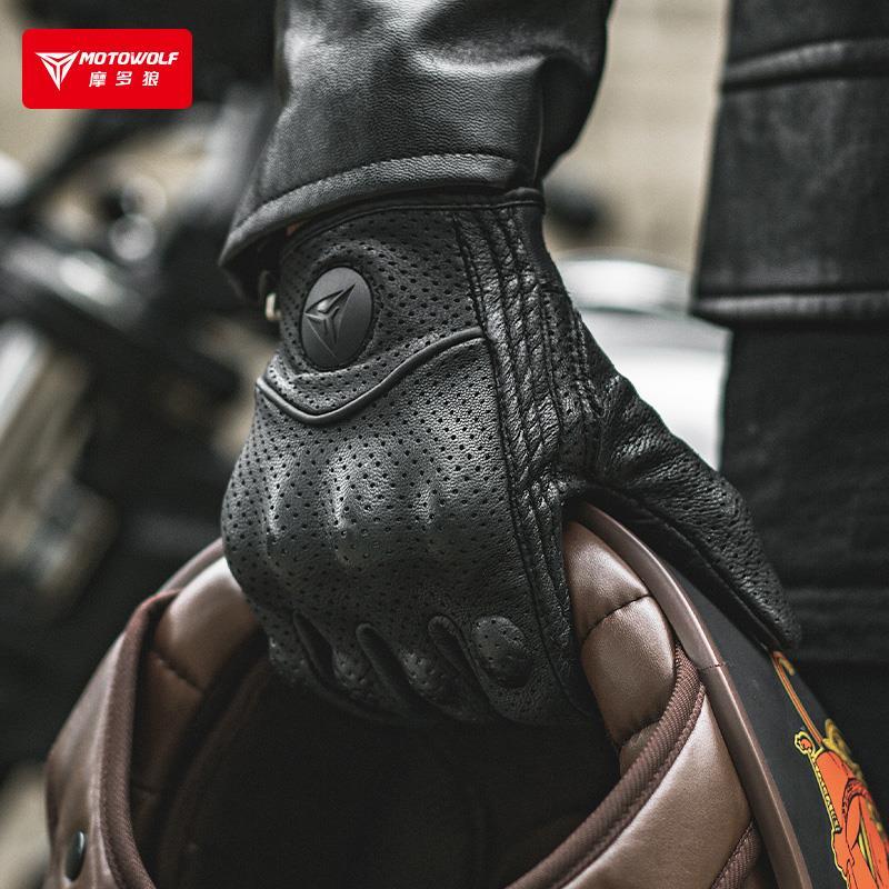 MOTOWOLF Motorcycle Gloves Men - Horse Riding Glove avis et prix