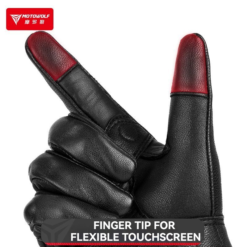 MOTOWOLF Motorcycle Gloves Men - Horse Riding Glove avis et prix